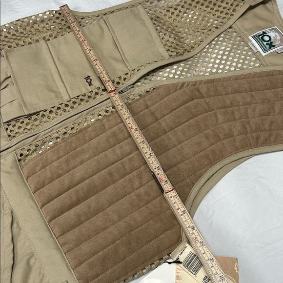 NWT Vintage 10x Americas Finest Sport Clothing Hunting Shooting Vest Men’s Large - Picture 3 of 9